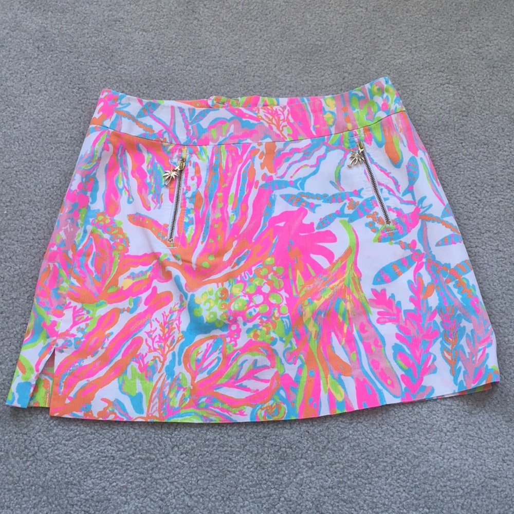 Lilly Pulitzer skirt with built in shorts